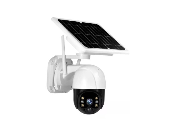 &u+ CAMARA IP ROBOTICA WIFI EXTERIOR DOMO PANEL SOLAR ZC-YT03